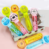 Mini Cartoon Bubble Wand Toy for Kids – Pack of 3