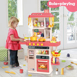 Play Kitchen Set – 50 Pcs Spray Kitchen Kit with Lights &amp; Sound