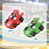 Super Mario Race Course DIY Set – 2-Player Obstacle Playset with Figurines