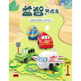 Rail Car Track Puzzle Set – 25 Pcs Build Your Own Railway