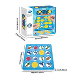 Lotto Interactive Bingo Board Game for Kids (2-4 Players)
