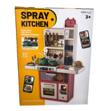 55-Piece Spray Kitchen Set with Sound &amp; Water Play