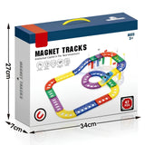 Magnet Tracks Car – 47 Pcs Magnetic Roller Coaster Set