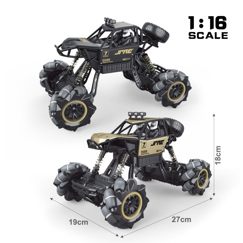 2.4GHz Wrist RC Rock Crawler with 360 Rotation & Rechargeable Battery