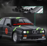 BMW M3 E30 Modified 1:24 Diecast Model Car – Lights & Sound