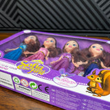 4-in-1 Princess Dress-Up Doll with Interchangeable Outfits