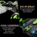 8-Wheel Stunt RC Car with 360° Flips & LED Lights