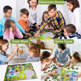 96 Pcs Animal Puzzle Set for Kids – Random Design