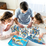 128 Pcs Shaped Jigsaw Puzzle for Kids – Random Design