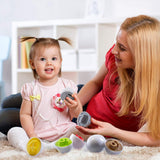 Shape & Number Matching Eggs – 12-Piece Toddler Learning Toy