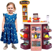 Grocery Store Playset with cash register and scanner accessories