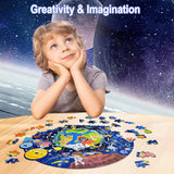 128 Pcs Shaped Jigsaw Puzzle for Kids – Random Design