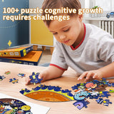 128 Pcs Shaped Jigsaw Puzzle for Kids – Random Design