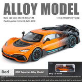 Mercedes-AMG ONE 1:18 Diecast Model Car – Premium Collectible