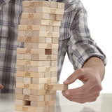 Classic Jenga Wooden Stacking Tower – 54 Pcs Board Game for Kids &amp; Adults