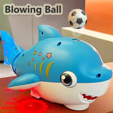 Musical Dancing Shark Toy – Electric Blowing Ball with Lights & Sound