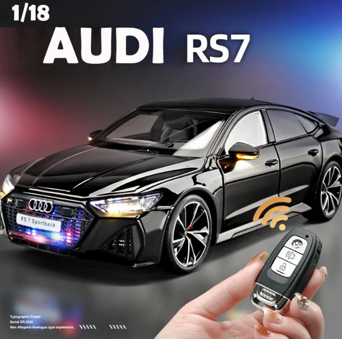 1:18 Audi RS7 Sportback Diecast Model Car with Remote Control
