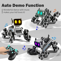 Stunt robot dog with gesture control watch and 2.4GHz remote included Pakistan