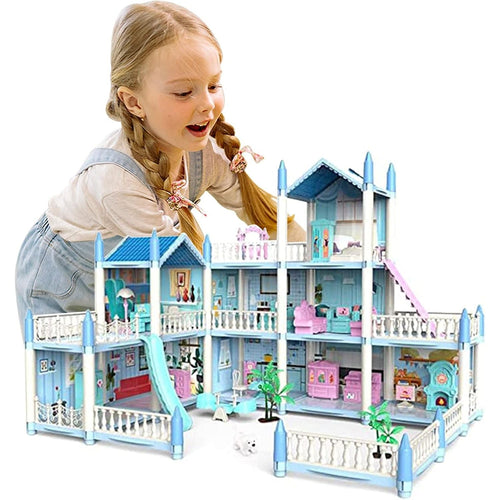 Princess Doll House - side angle view