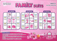 Battery operated mini household appliances play set battery specifications