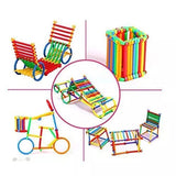 Sticks Block Set for Kids – 246 Pcs Flexible Building Toy