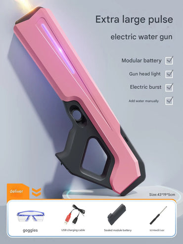 Electric Fierce Battle Glow water gun with LED lights