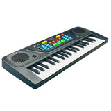 37-Key Piano Keyboard Toy for Kids with Microphone & Stool