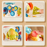 8-in-1 Space Busy Cube Toy – Stroller & Car Seat Sensory Toy