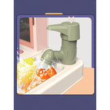 Kitchen Set for Kids with Working Water Sink – 25+ Pcs Pretend Play