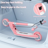 Kids Adjustable Height Two Wheel Kick Scooter – Pink