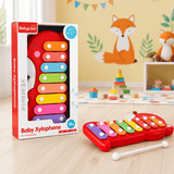 Cute Animal Baby Piano Xylophone Musical Toy with Mallet