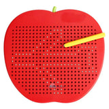 Apple Shape Magnetic Pixel Art Drawing Board for Kids