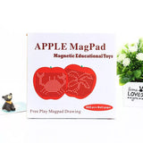 Apple Shape Magnetic Pixel Art Drawing Board for Kids