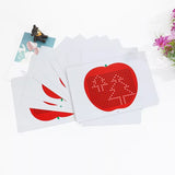 Apple Shape Magnetic Pixel Art Drawing Board for Kids