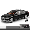 1:24 Diecast Audi A8 Model Car – Pull-Back with Lights & Sound