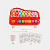 2-in-1 Piano Xylophone Musical Toy with Mallet for Kids