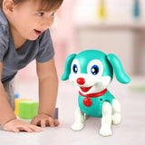 Crawling Musical Dancing Dog Toy with LED Lights for Kids