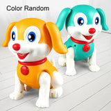 Crawling Musical Dancing Dog Toy with LED Lights for Kids