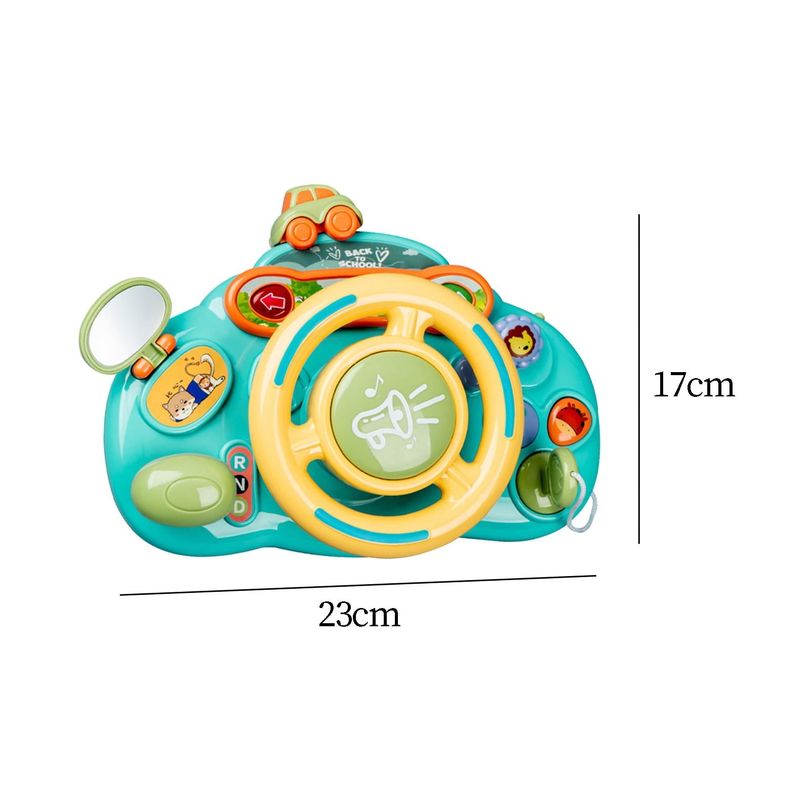 Little Driver Steering Wheel Toy with Lights & Sounds for Kid