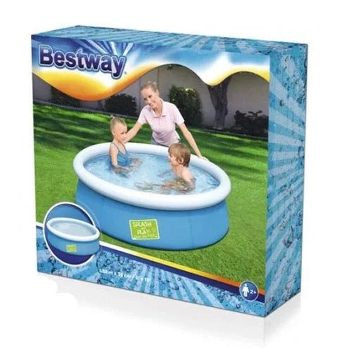 BESTWAY Fast Set Pool 5ft | Portable Kids Pool