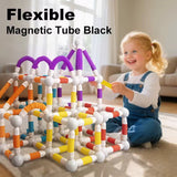 Flexible Magnetic Tube Building Blocks (36 Pieces)