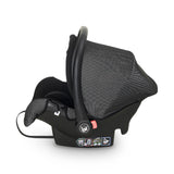 Baby Carry Cot & Car Seat – Black, Wide Seat
