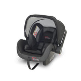 Baby Carry Cot & Car Seat – Black, Wide Seat
