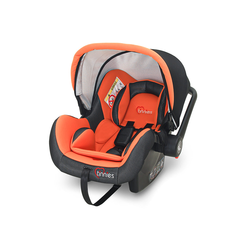 Tinnies 2-in-1 Baby Carrier & Car Seat – Orange