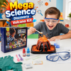 Mega Science Discovery Kit (27 Pcs) – Volcano STEM Learning Set for Kids