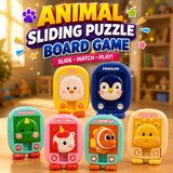 Animal Sliding Puzzle Board Game for Kids