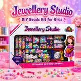 Jewellery Studio DIY Beads & Bracelet Making Kit for Girls