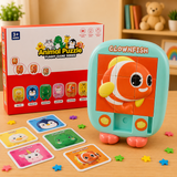 Animal Sliding Puzzle Board Game for Kids