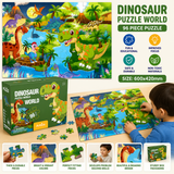 96 Pcs Animal Puzzle Set for Kids – Random Design