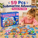 59 Pcs Submarine Adventure Floor Puzzle for Kids